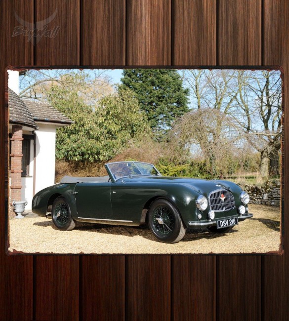 Металлическая табличка Aston Martin DB2 Vantage by Graber Металлическая табличка Aston Martin DB2 Vantage by Graber